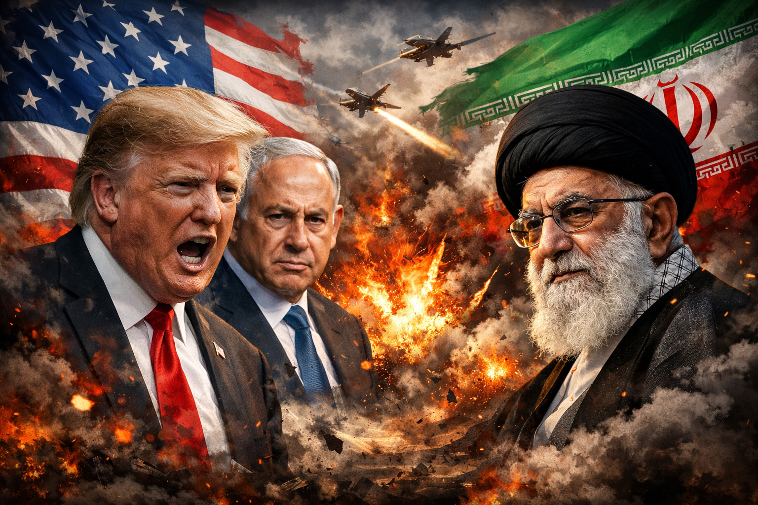 AS dan Israel Serang Iran, Ketegangan Timur Tengah Meningkat